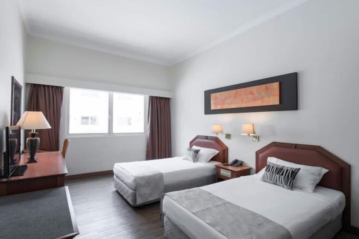 Desk, iron/ironing board, free WiFi, bed sheets