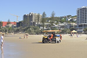Beach nearby, white sand