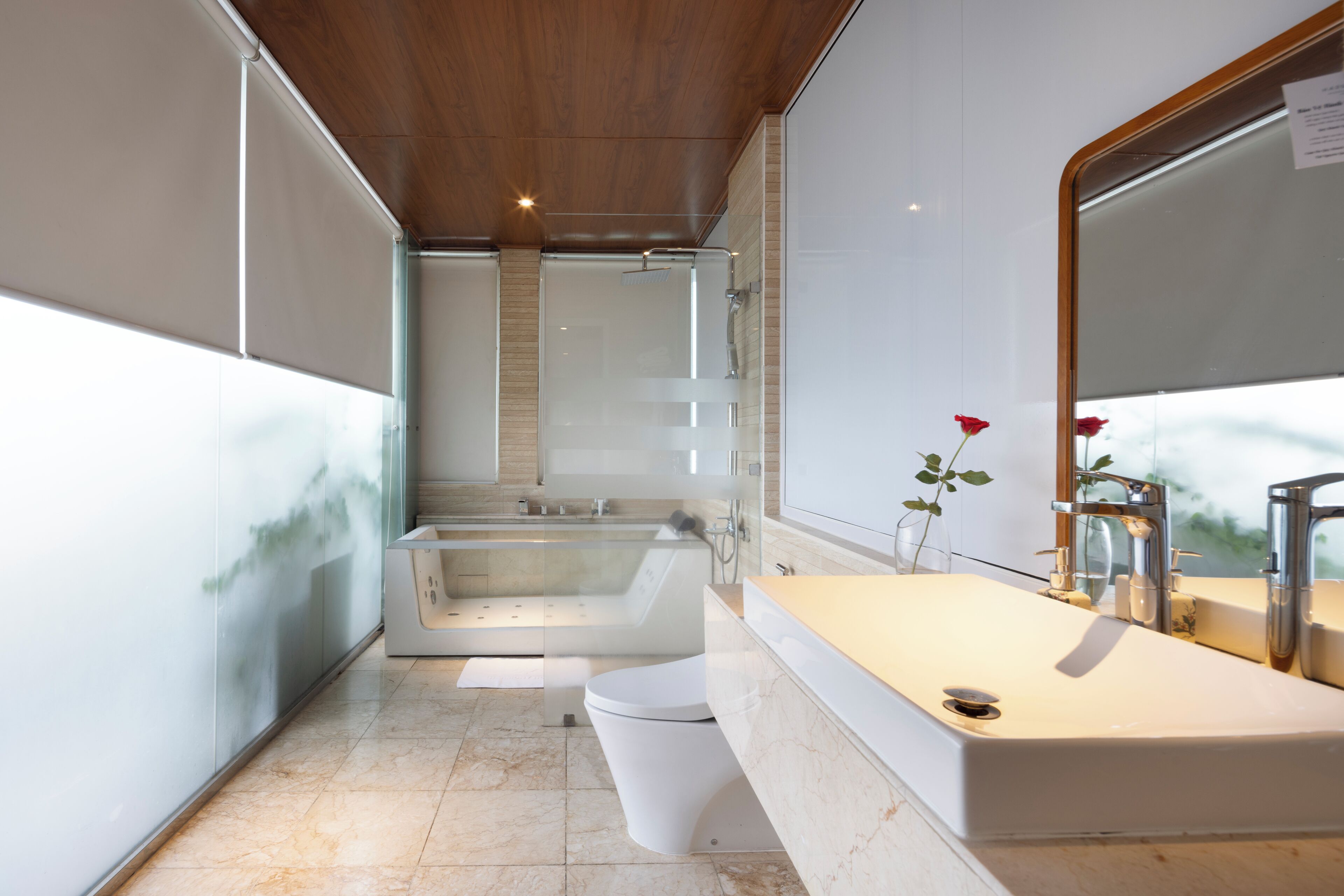 harmony suite free high tea & mini bar | bathroom | shower, free toiletries, hair dryer, slippers