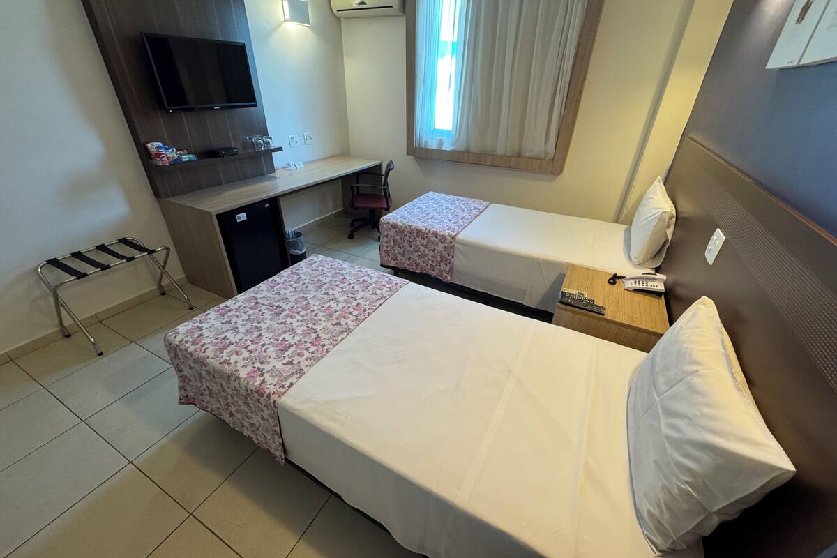 superior twin room | minibar, in-room safe, blackout curtains, soundproofing