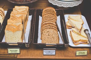 Free buffet breakfast