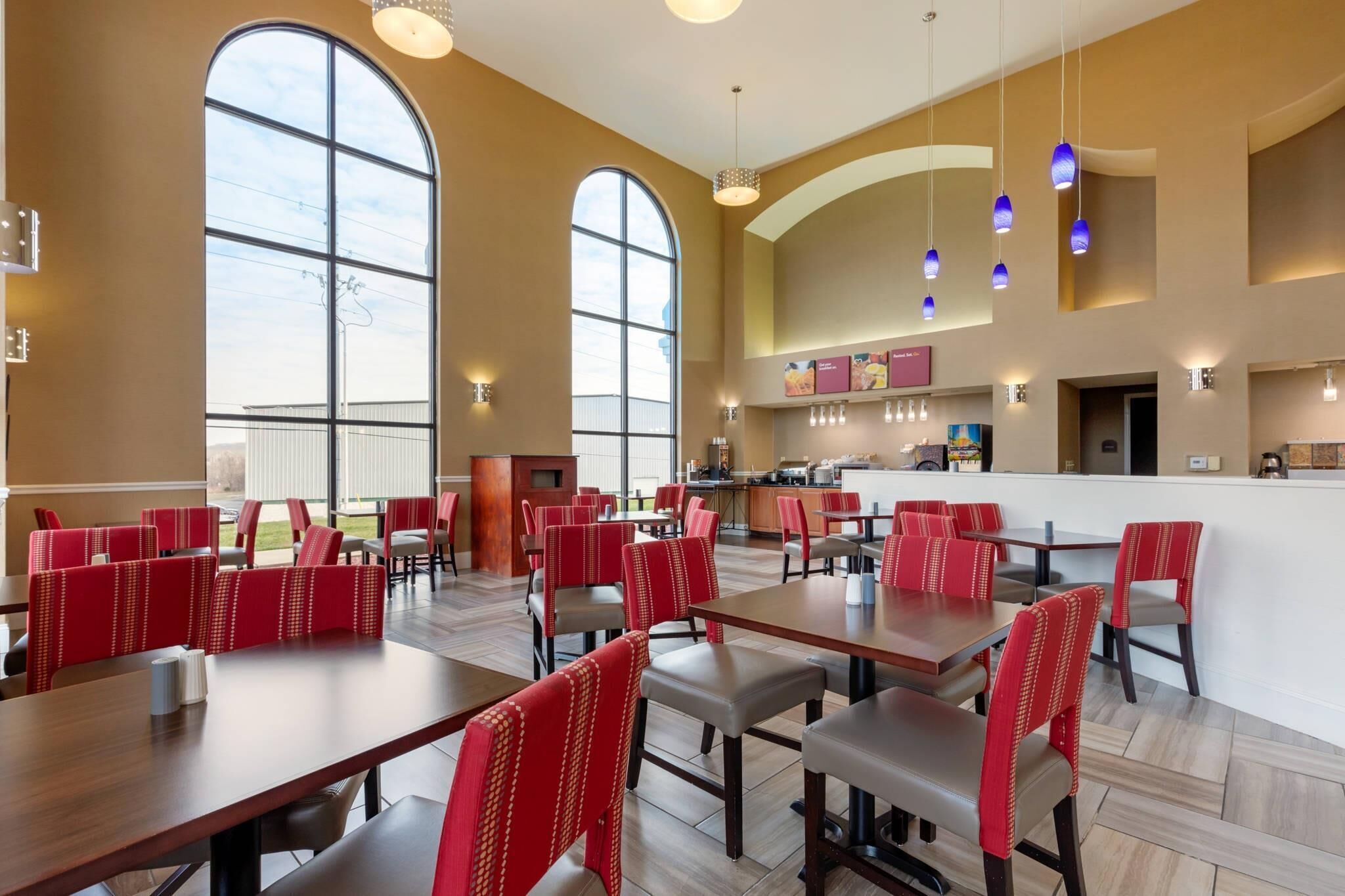 Free buffet breakfast