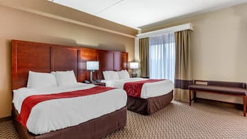 Suite, 2 Queen Beds, Accessible, Non Smoking | Desk, iron/ironing board, free WiFi, bed sheets