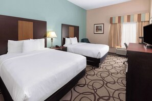 Room, 2 Queen Beds, Non Smoking (Lake/Pool View) | Premium bedding, desk, blackout drapes, iron/ironing board