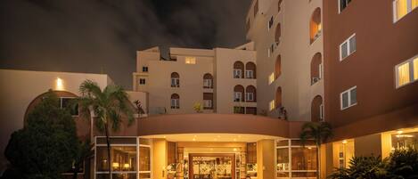 Voorkant van accommodatie