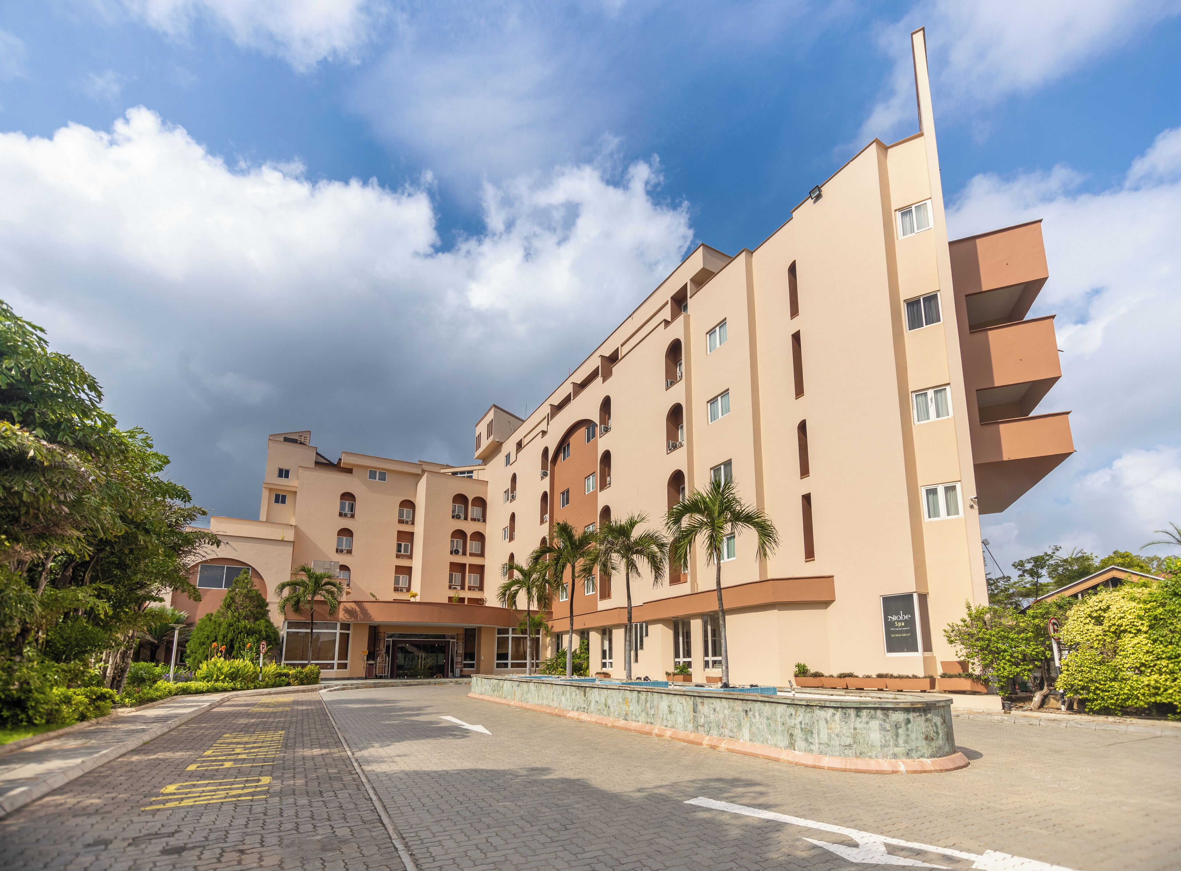 front of property – evening/night