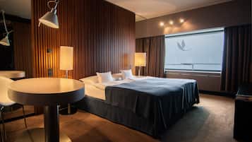 Ropa de cama hipoalergénica y minibar