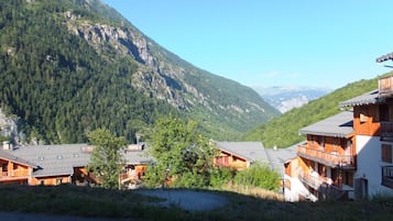 Vue depuis lâhĂ©bergement