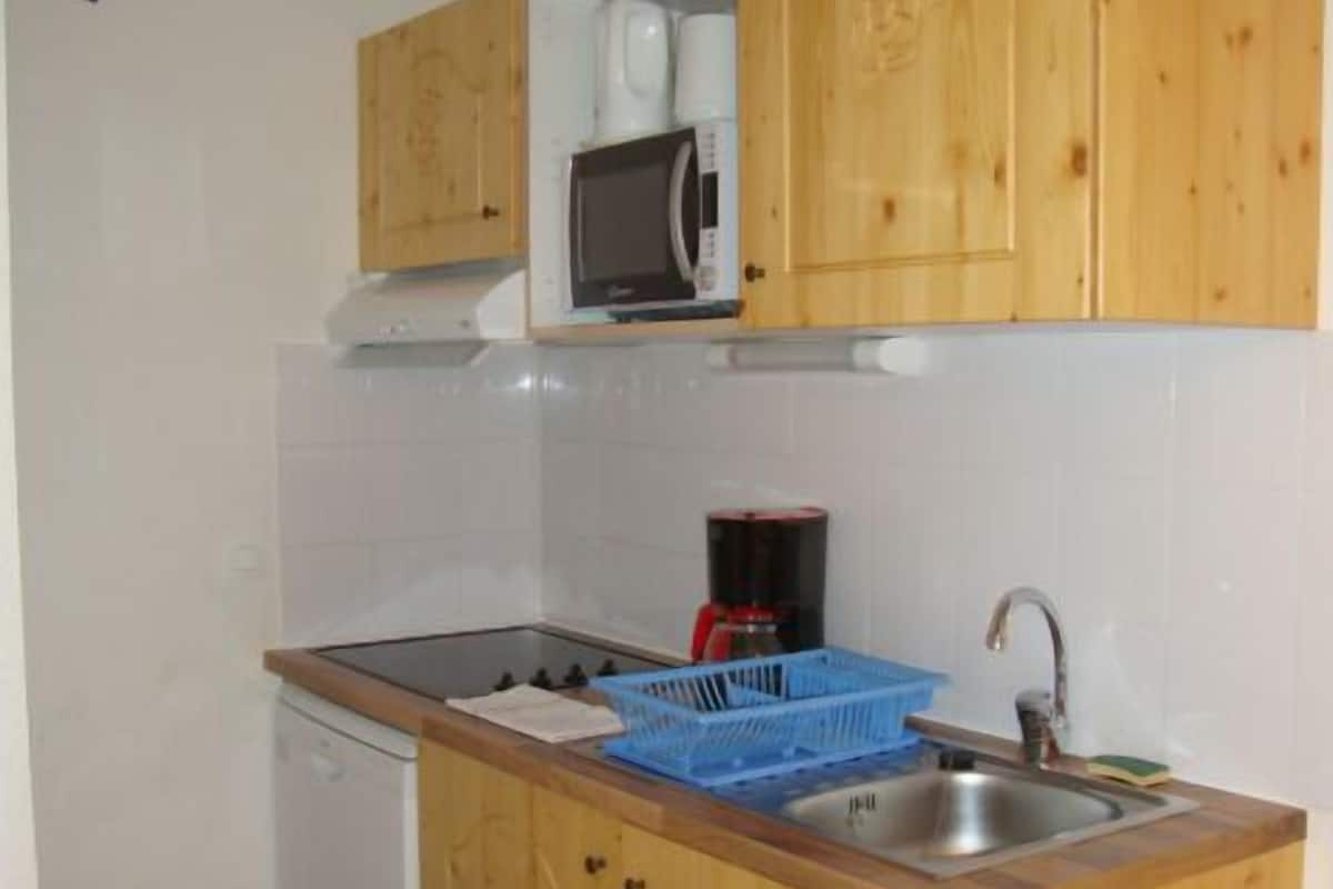 Apartemen, 1 kamar tidur (6 personnes) | Dapur kecil pribadi | Lemari es besar, microwave, dan mesin pembuat kopi/teh