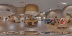 Sala de estar en el lobby