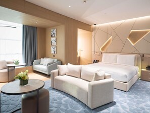 Literie de qualité supérieure, couette en duvet d'oie, minibar