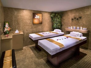 Couples treatment room(s), sauna, Turkish bath/hammam, body treatments - La Cigale Hotel Managed by Accor (Doha)