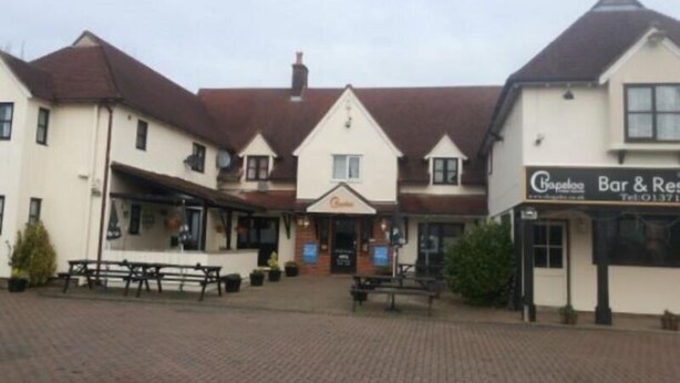 A building with a bar and restaurant named "Gospel". - Stansted Skyline Hotel (Dunmow)