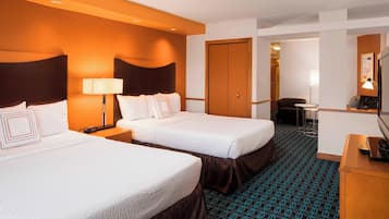 Studio, Multiple Beds, Non Smoking | Premium bedding, pillowtop beds, in-room safe, individually furnished