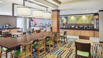 Free buffet breakfast