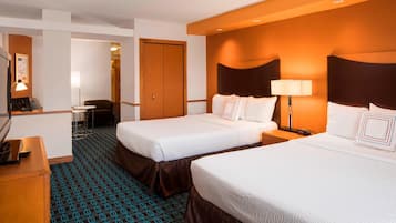Premium bedding, pillowtop beds, in-room safe, individually furnished