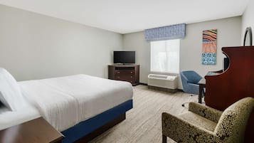 Premium bedding, in-room safe, blackout curtains, iron/ironing board