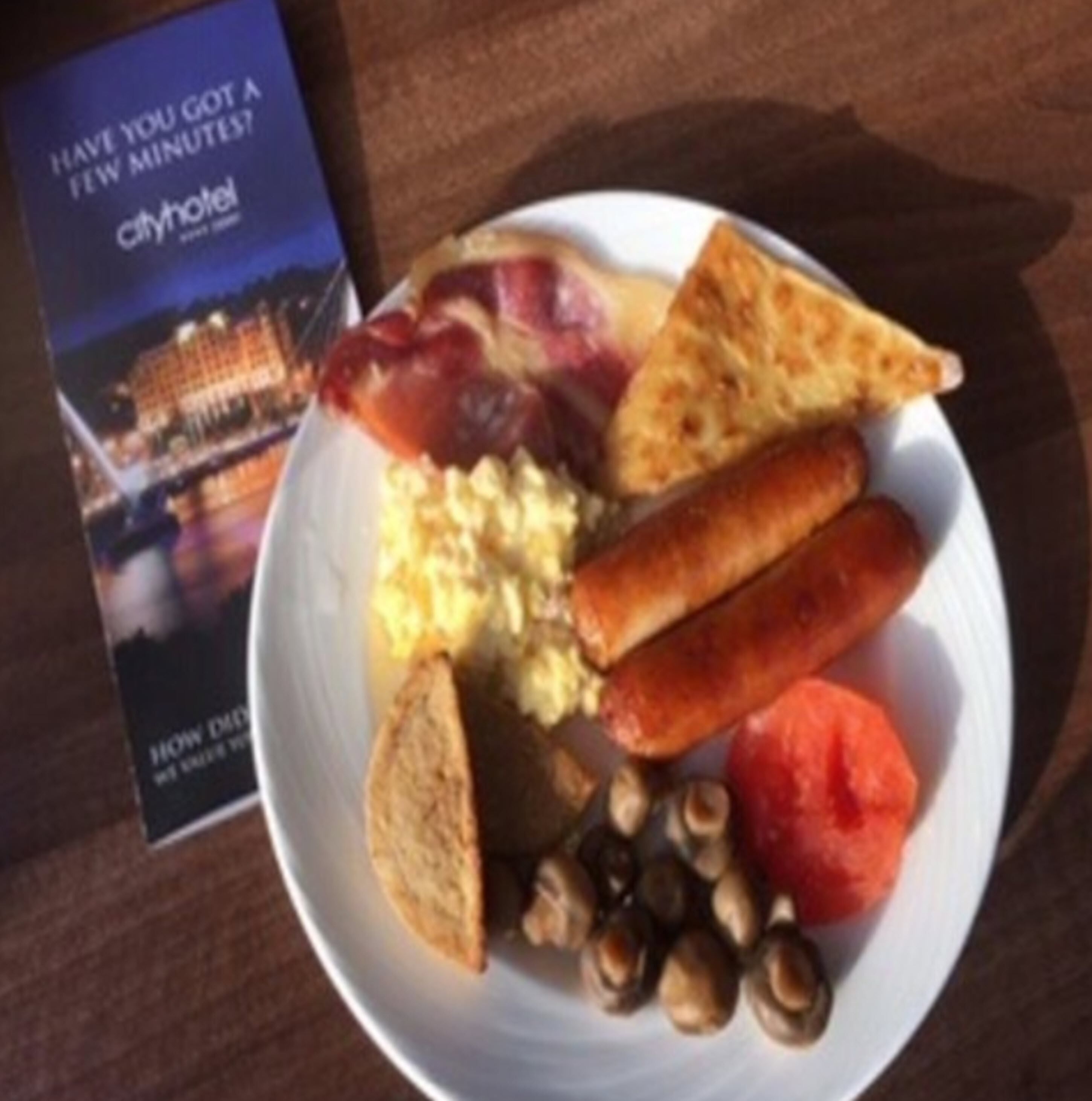 daily continental breakfast (gbp 15.00 per person)