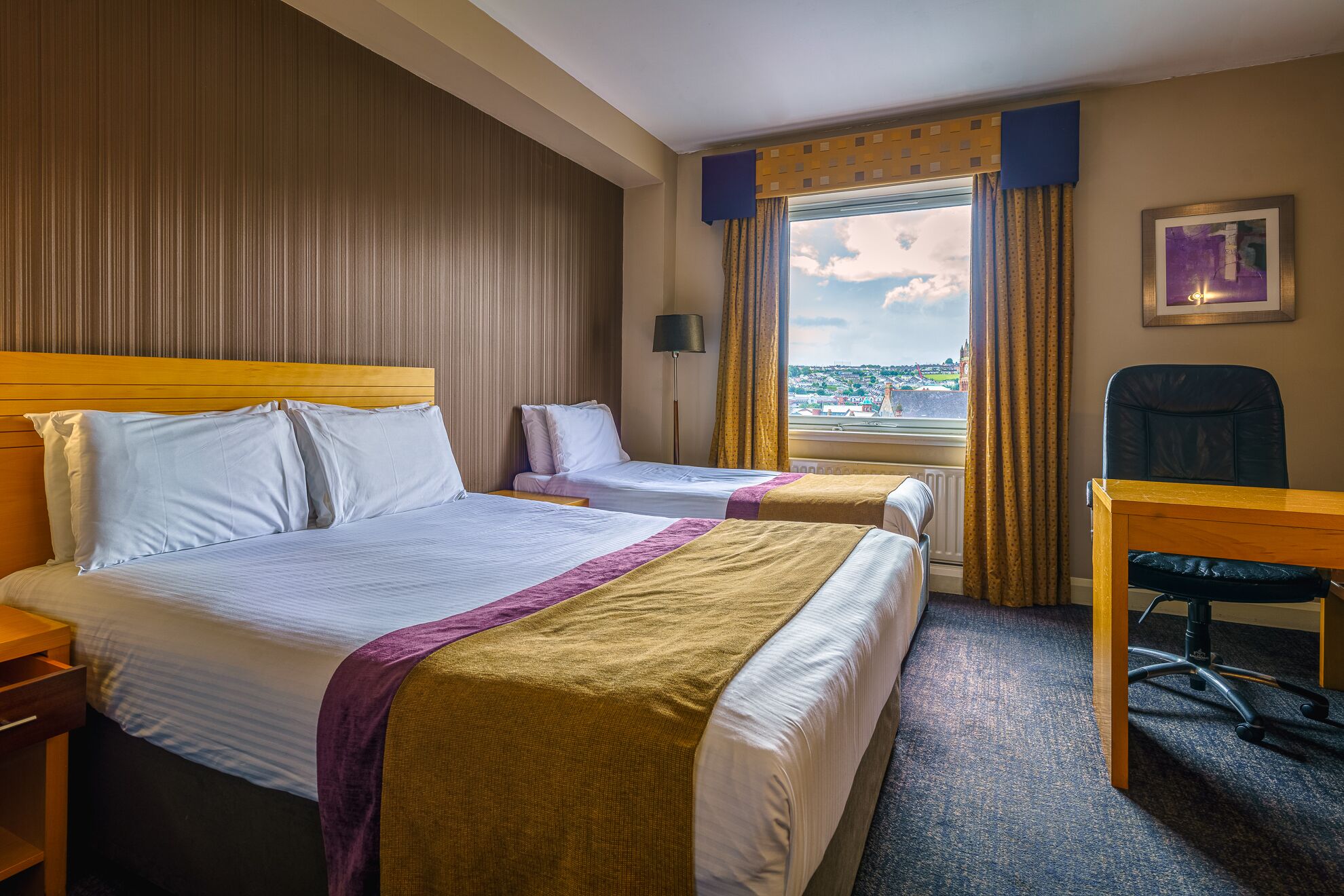 hypo-allergenic bedding, blackout curtains, bed sheets