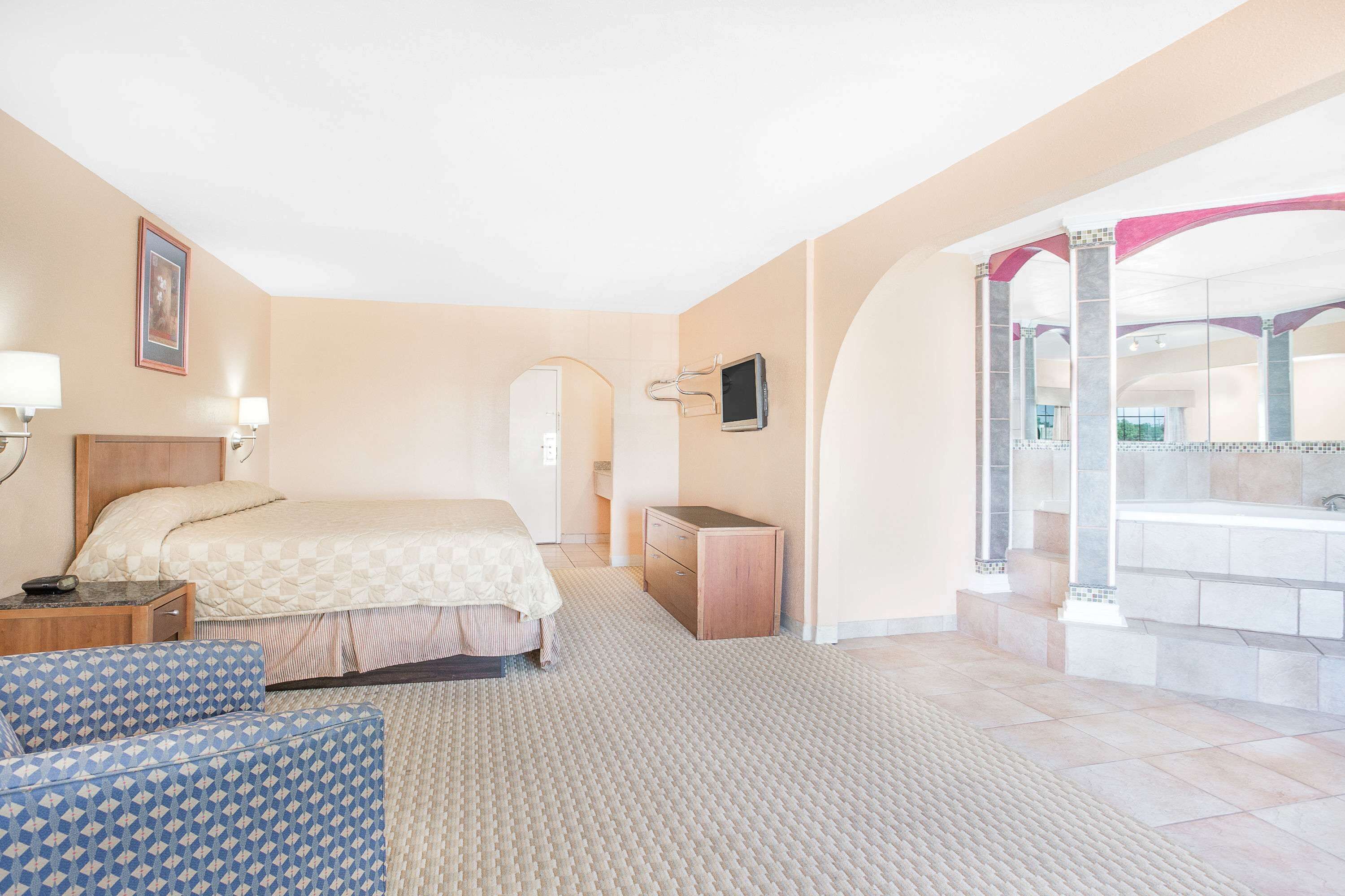 Desk, free WiFi, bed sheets, alarm clocks