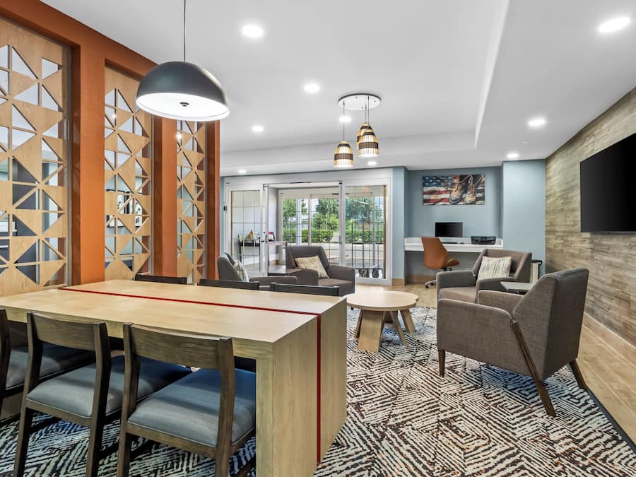 Sitzecke in der Lobby