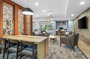 Sala de estar en el lobby