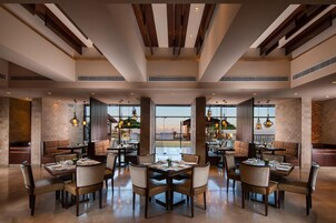 Breakfast, lunch and dinner served