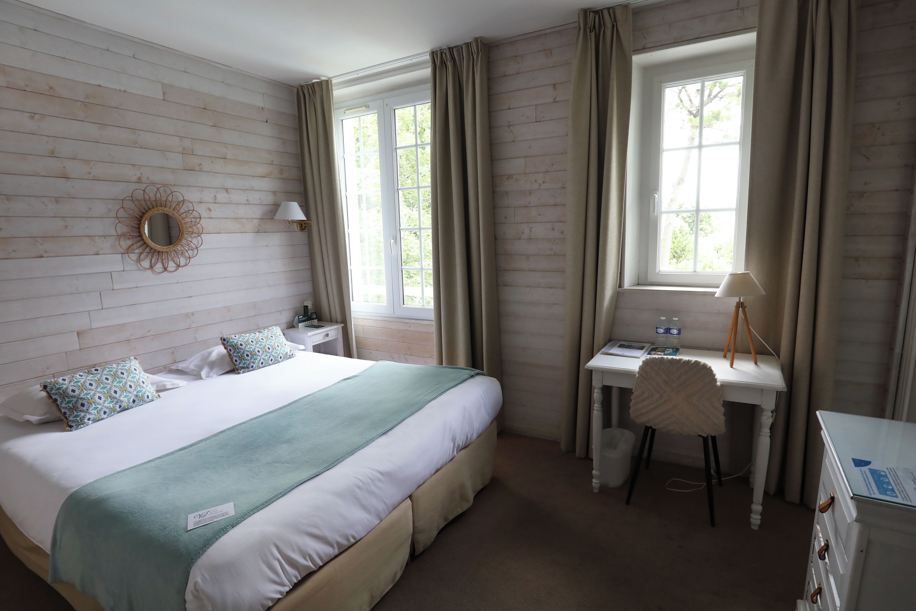 quadruple room | premium bedding, in-room safe, desk, blackout curtains