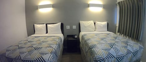 Free WiFi, bed sheets