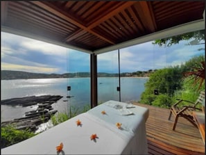 Espace de soins pour les couples, sauna, soins corporels