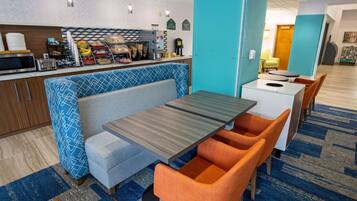 Free daily on-the-go breakfast