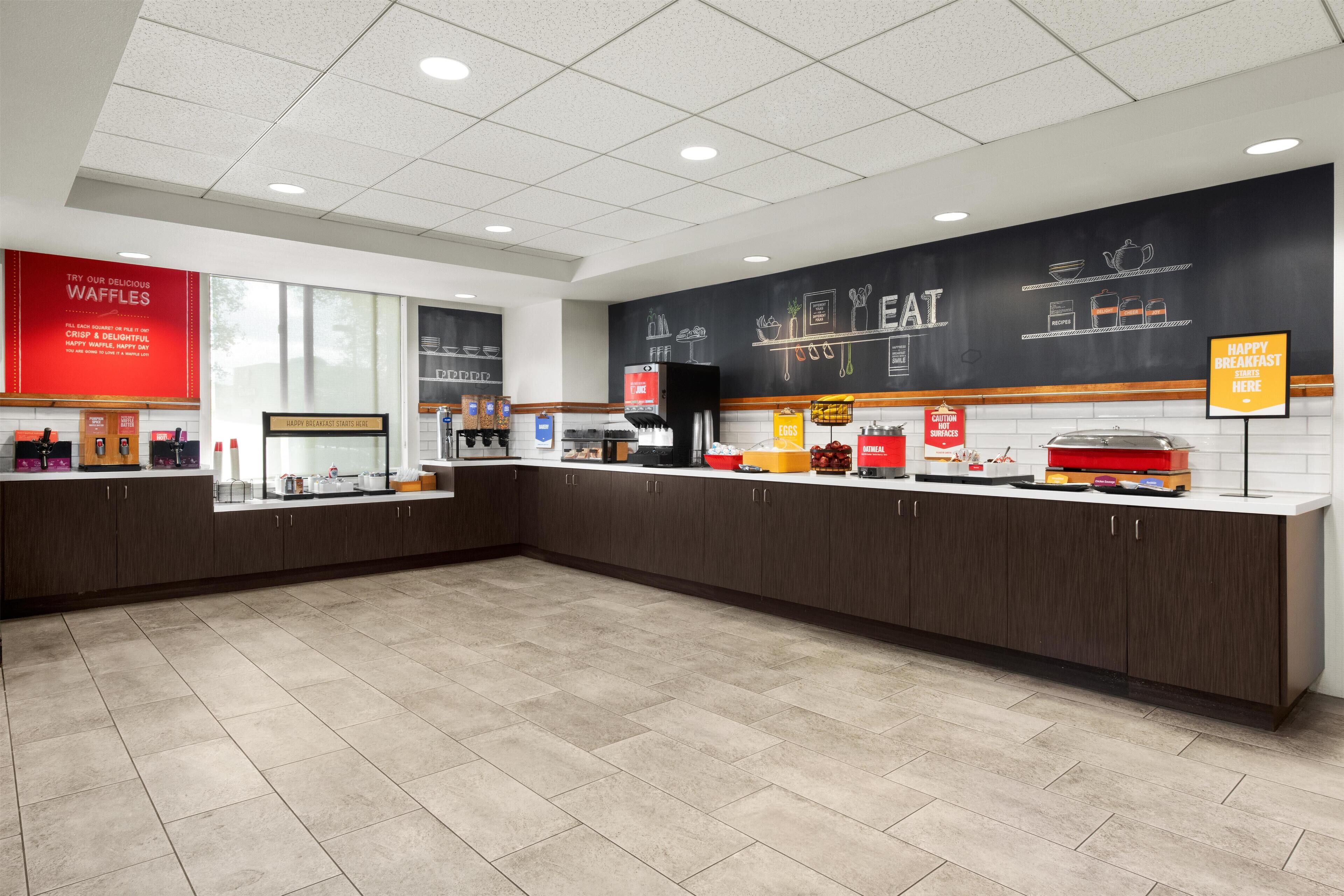 Desayuno buffet incluido todos los días 