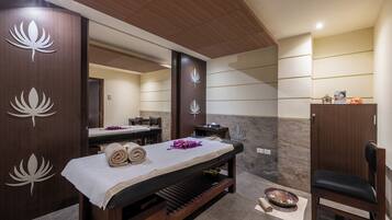 Hot stone massages, deep-tissue massages