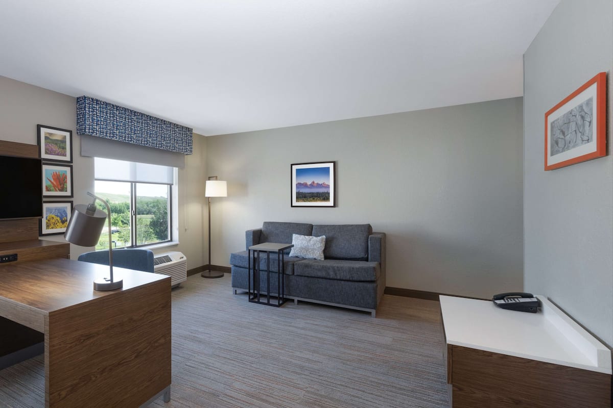 One King Studio, Sofabed, Non-Smoking | In-room safe, desk, blackout drapes, iron/ironing board