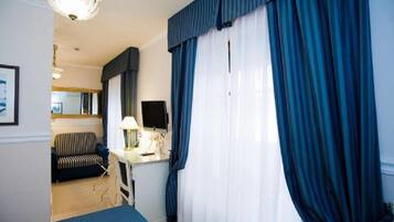 Deluxe-Doppelzimmer | Allergikerbettwaren, Select-Comfort-Betten, Minibar, Zimmersafe