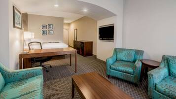 Executive Room, 1 King Bed, Non Smoking | Pillowtop beds, desk, laptop workspace, blackout drapes