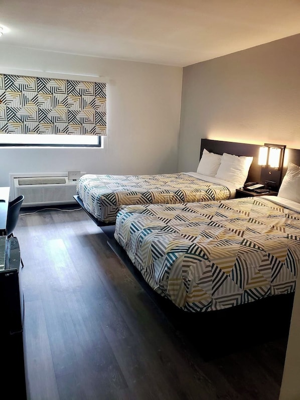 Free WiFi, bed sheets