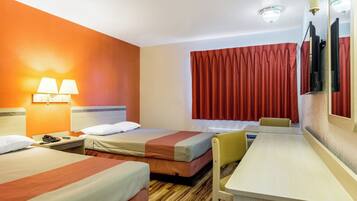 Free WiFi, bed sheets