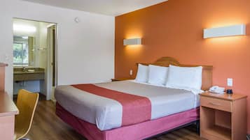 Free WiFi, bed sheets