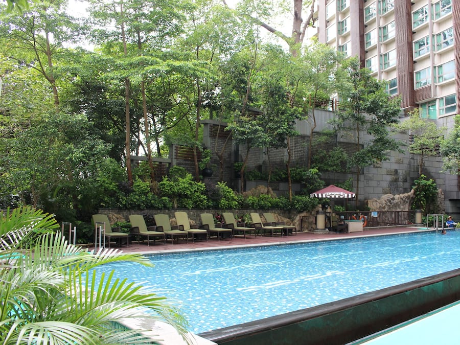 Sesongbasert utendørsbasseng