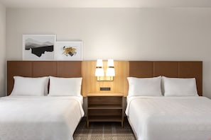 In-room safe, desk, laptop workspace, blackout drapes