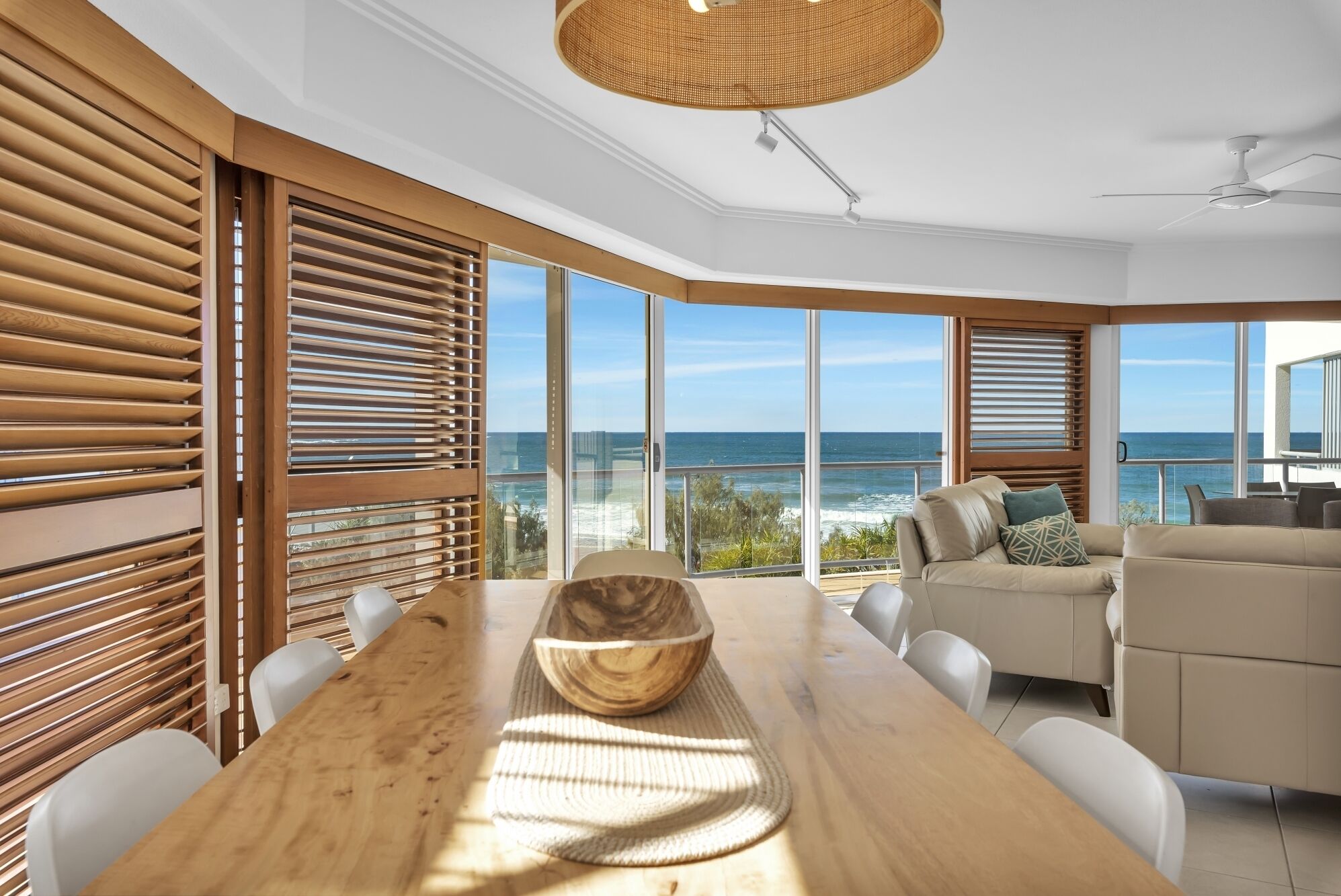 3 Bedroom Rooftop - Ocean Tower | Living area | 50-inch TV with satellite channels