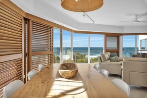 3 Bedroom Rooftop - Ocean Tower | Living area | 50-inch TV with satellite channels