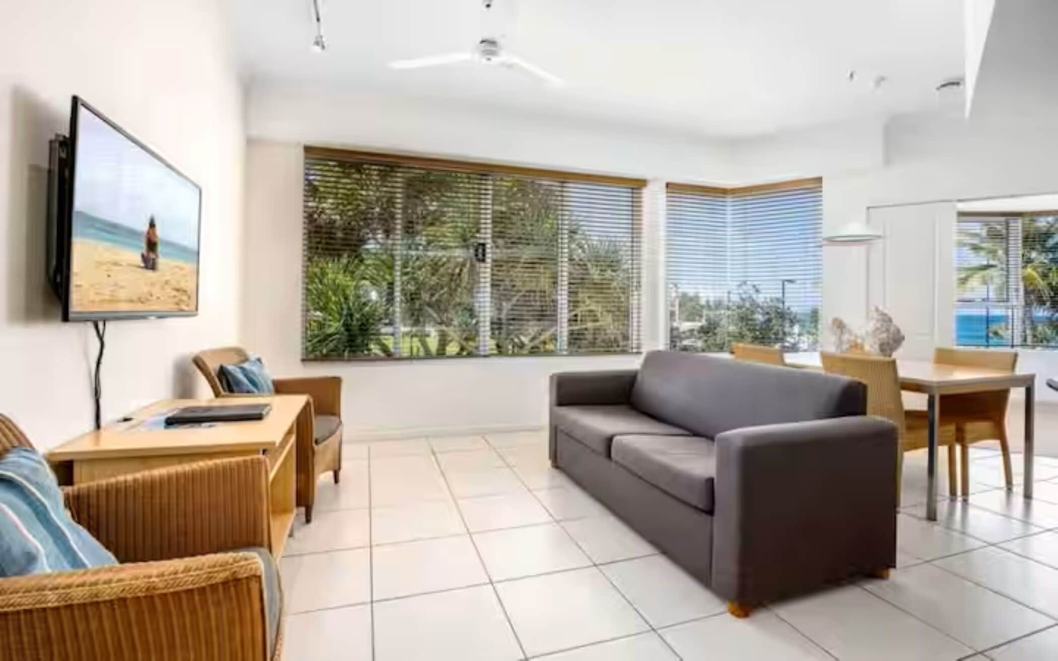 Studio Apartment - Poolside Tower (No Balcony) | Individually decorated, individually furnished, iron/ironing board