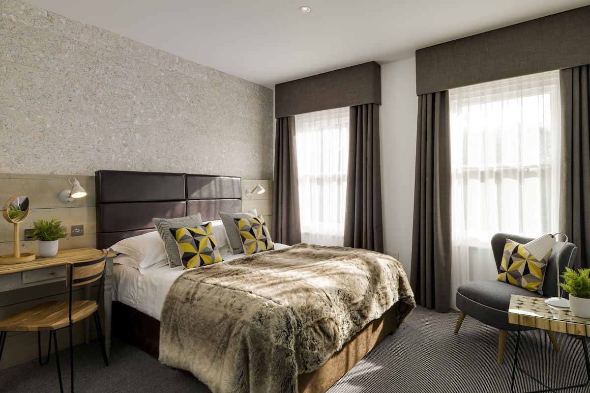 Luxe cottage | Lakens van Egyptisch katoen, luxe beddengoed