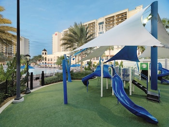 Hotel Exterior at Hilton Grand Vacations Club Parc Soleil Orlando