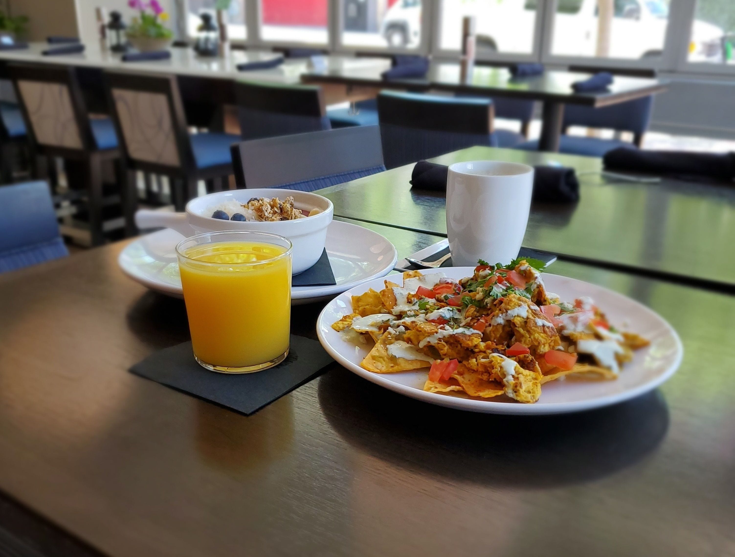 Tägliches nach Wunsch zubereitetes Frühstück gegen Gebühr