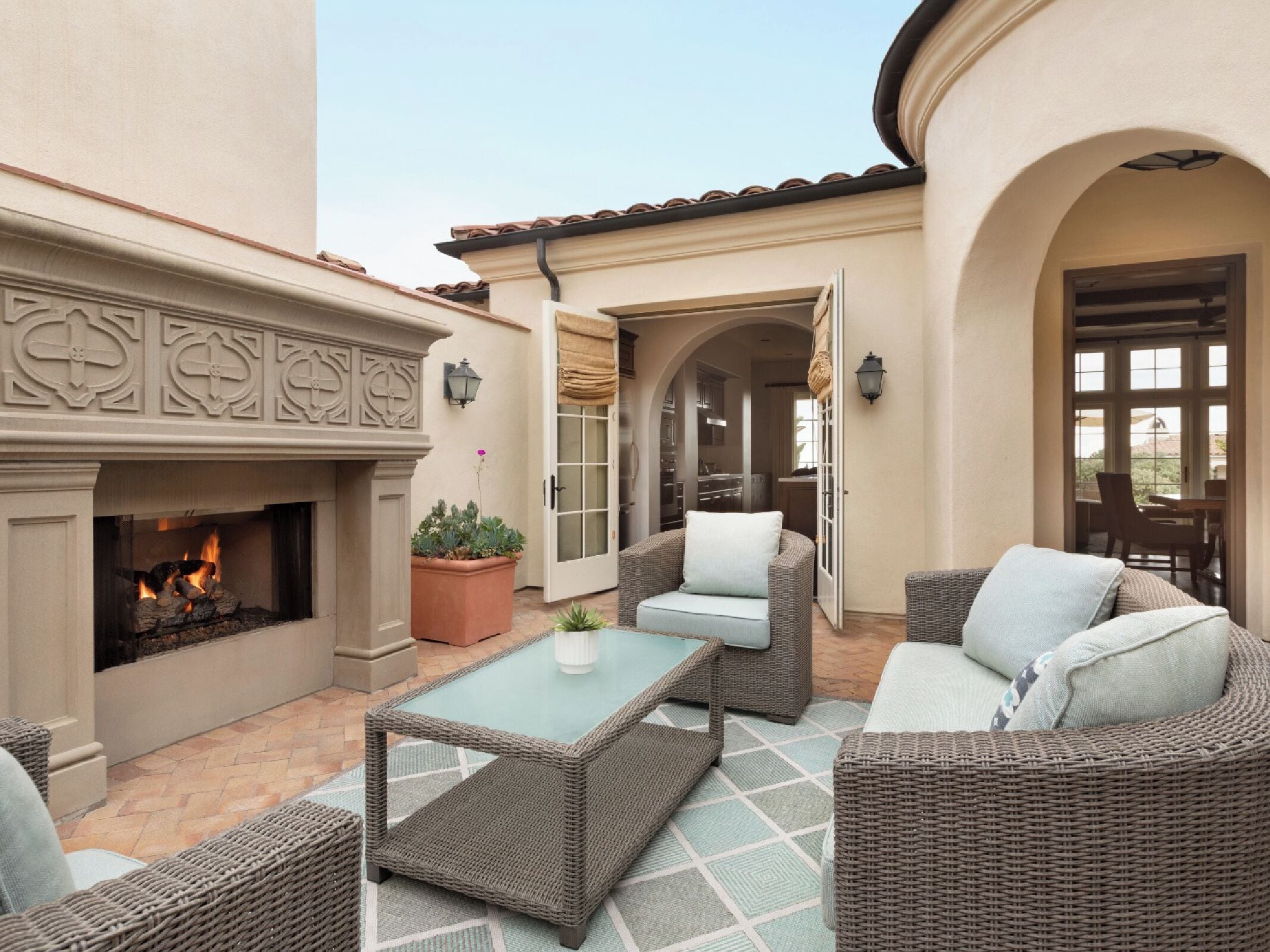 2-Bedroom Resort View Villa Ground Floor w/Hot Tub | Terrace/patio