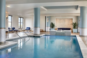 Una piscina techada