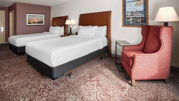 Roupas de cama premium, camas Tempur-Pedic, individualmente mobiliados